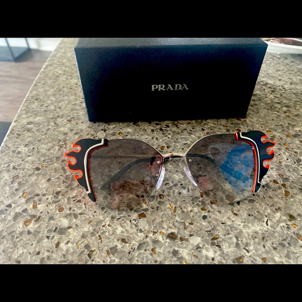 Prada fire sunglasses